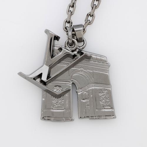 Louis Vuitton Arc Initial City Necklace