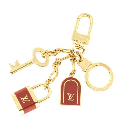 Louis Vuitton Cadenas Key Ring Bag Charm