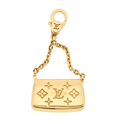 Louis Vuitton Charm de Monogram 18K Gold Handbag Charm, Louis Vuitton  Accessories