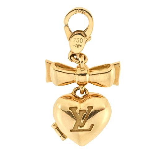 Louis Vuitton - Monogram Locket Necklace - Metal - Palladium - Men - Luxury