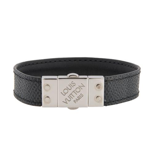 Louis Vuitton Damier Graphite Check It Bracelet