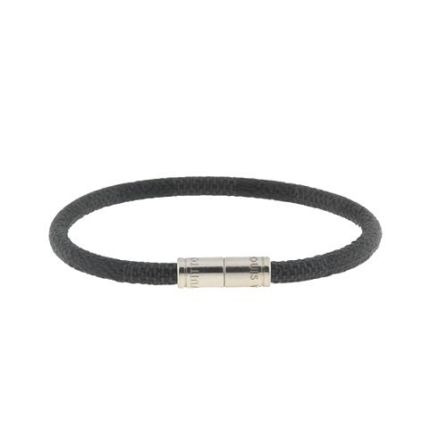 Louis Vuitton Damier Graphite Keep It Bracelet