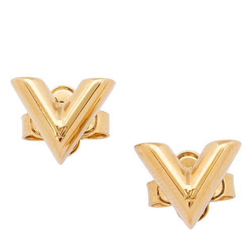 Louis Vuitton Essential V Stud Earrings