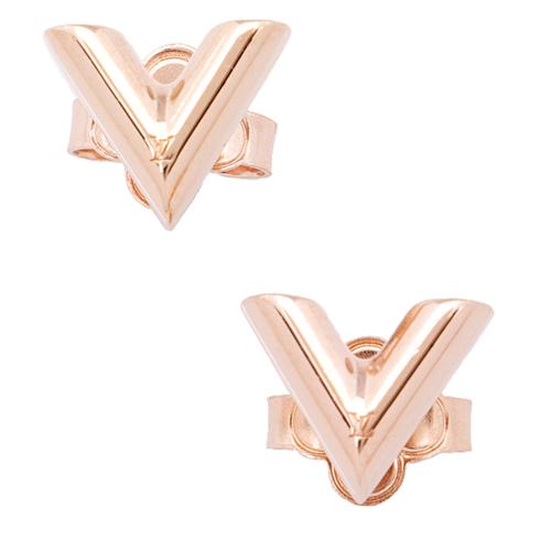 Louis Vuitton Essential V Stud Earrings, Louis Vuitton Accessories
