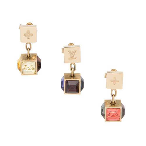 Louis Vuitton Gamble Sunset Earrings, Louis Vuitton Accessories