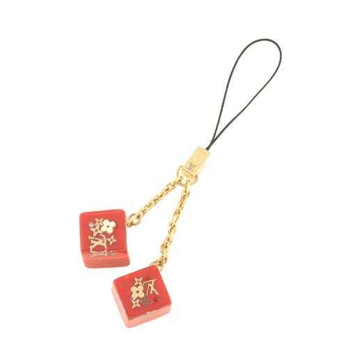 Louis Vuitton Inclusion Cube Cell Phone Charm