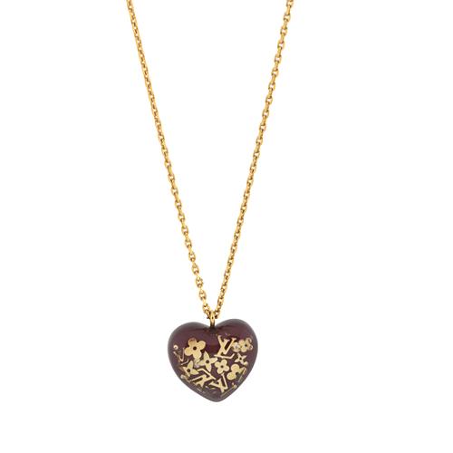Louis Vuitton Inclusion Heart Necklace