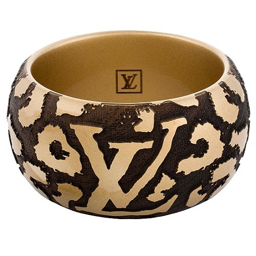 Louis Vuitton Leomonogram Wide Bracelet