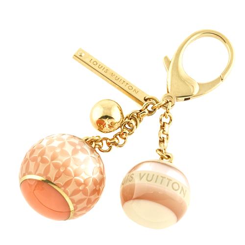 Louis Vuitton Mini Lin Key Ring Bag Charm