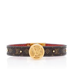 Louis Vuitton Monogram Canvas LV Circle Reversible Bracelet