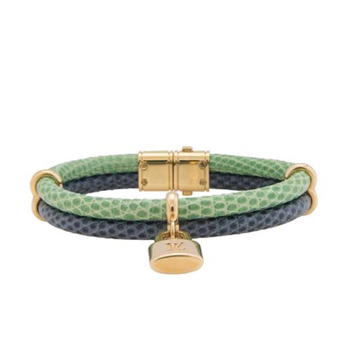 Louis Vuitton Python Keep It Twice Bracelet