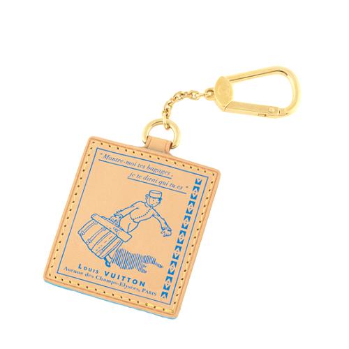 Louis Vuitton Vachetta Groom Key Ring Bag Charm