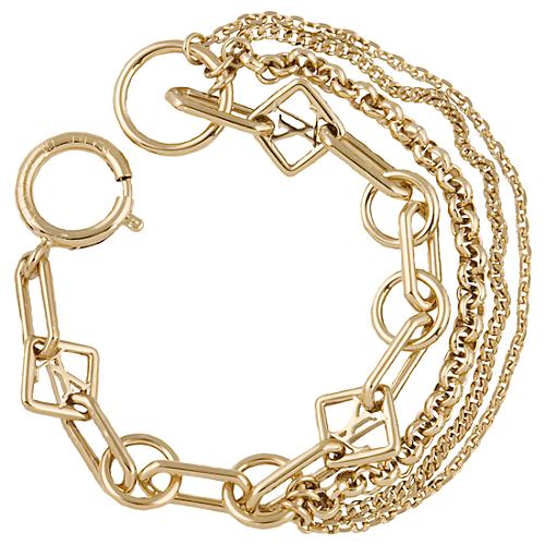 Louis Vuitton Vegas Chain Bracelet