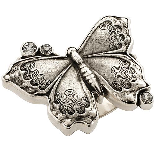 Mars and Valentine Butterfly Ring