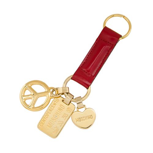 Moschino Vintage Charms Keychain