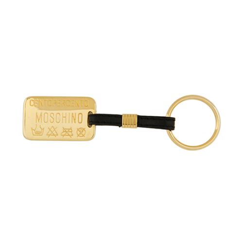 Moschino Vintage Square Keychain