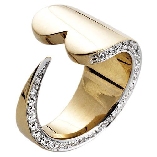Pianegonda Gold Lovesick Wrap Diamond Ring