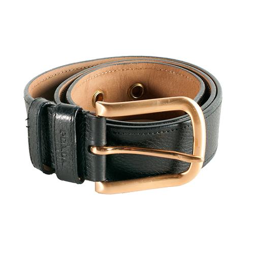 Prada Leather Belt - Size 30 / 75