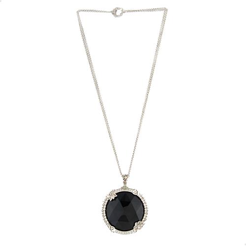 Stephen Dweck Agate Faceted Pendant