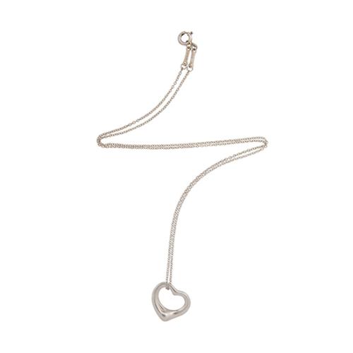 Tiffany & Co. Elsa Peretti Open Heart Small Necklace