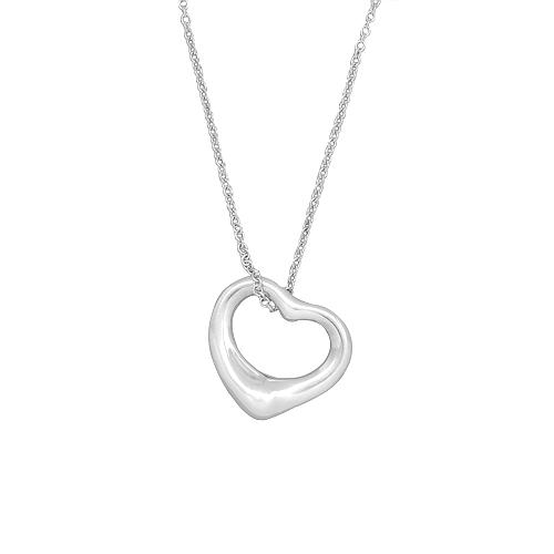 TIffany & Co. Open Heart Small Necklace