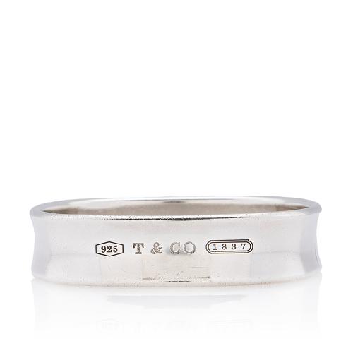 Tiffany & Co. Sterling Silver 1837 Square Bangle Bracelet - FINAL SALE