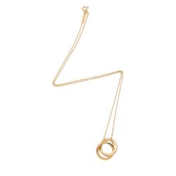 Tiffany & Co. 18k Gold 1837 Interlocking Circles Necklace