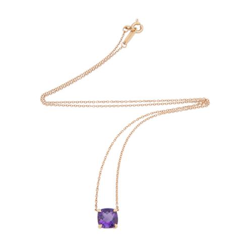 Tiffany & Co. 18k Yellow Gold Amethyst Sparklers Necklace