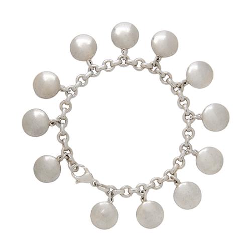 Tiffany & Co. Disk Charm Bracelet