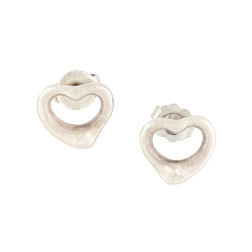 Tiffany & Co. Elsa Peretti Open Heart Earrings 