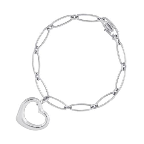 Tiffany & Co. Elsa Peretti Open Heart Link Bracelet