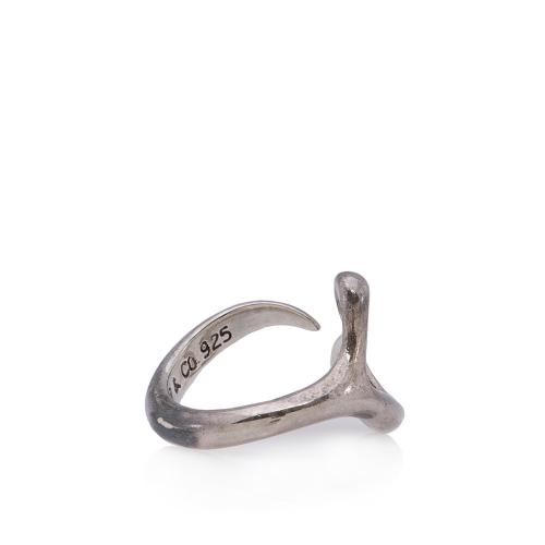 Tiffany & Co. Elsa Peretti Open Heart Ring - Size 4 1/2