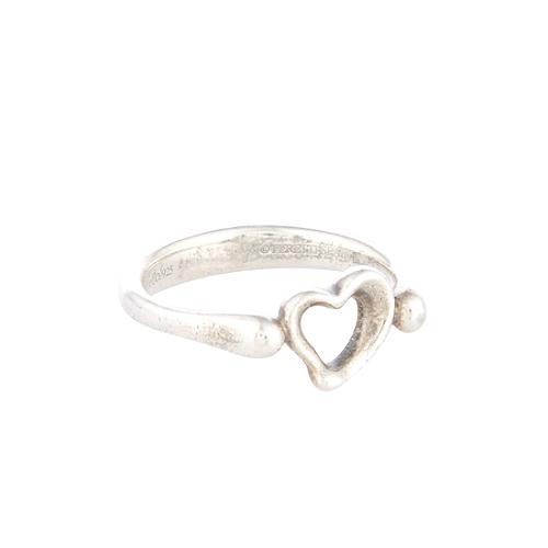 Tiffany & Co. Elsa Peretti Open Heart Ring - Size 7 1/2