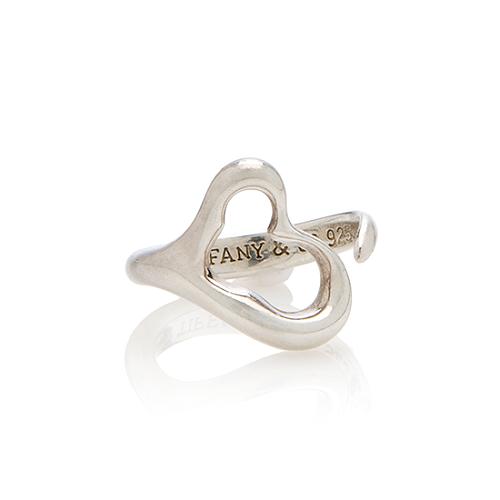 Tiffany & Co. Elsa Peretti Open Heart Ring - Size 5 1/2