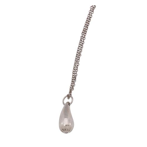 Tiffany & Co. Elsa Peretti Sterling Silver Teardrop Necklace