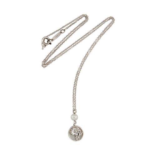 Tiffany & Co. Nature Rose Pearl Necklace