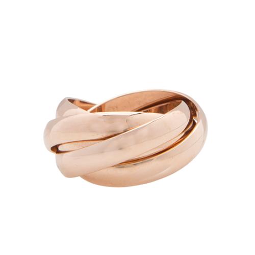 Tiffany & Co. Paloma Picasso 18k Rose Gold Melody Ring - Size 5