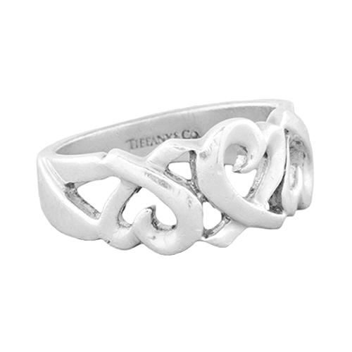 Tiffany & Co. Paloma Picasso Loving Heart Ring - Size 6 1/2