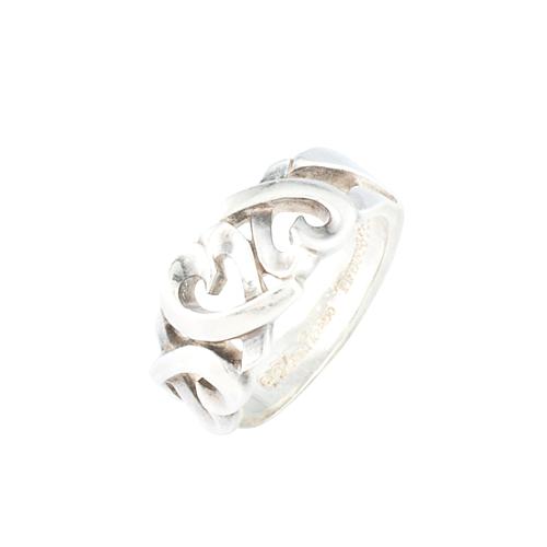Tiffany & Co. Paloma Picasso Sterling Silver Loving Heart Ring - Size 7