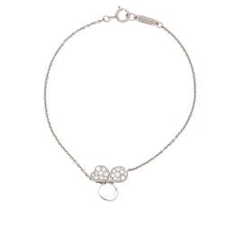 Tiffany & Co. Platinum Diamond Paper Flowers Bracelet