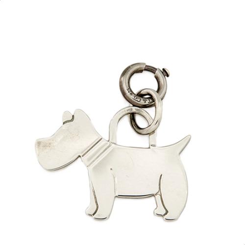 Silver Plated Dog Charm Bracelet  Almojewellery