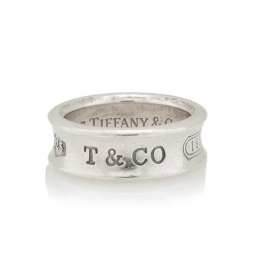 Tiffany & Co. Sterling Silver 1837 Ring - Size 5 1/2