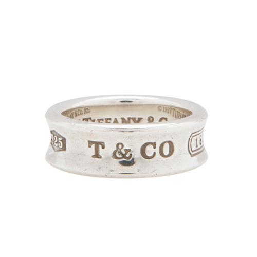 Tiffany & Co. Sterling Silver 1837 Ring - Size 6