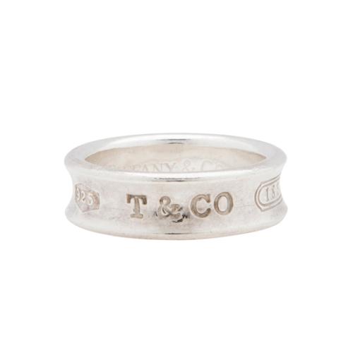 Tiffany & Co. Sterling Silver 1837 Ring - Size 8