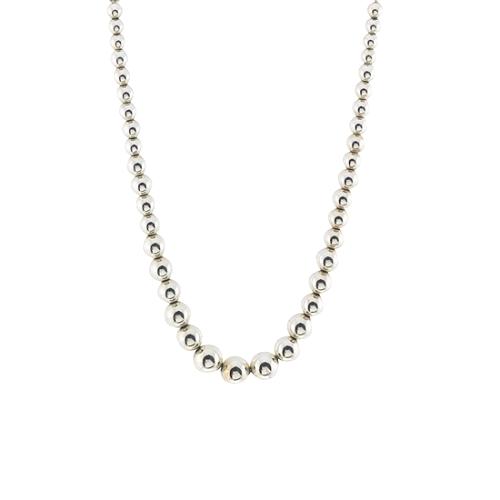 Tiffany & Co. Sterling Silver Beads Necklace