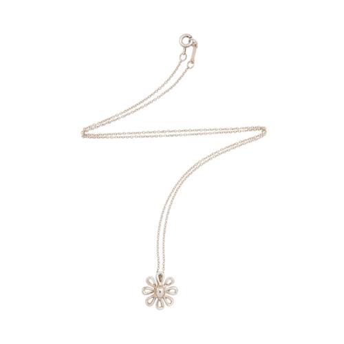 Tiffany & Co. Sterling Silver Daisy Flower Necklace