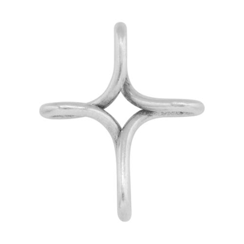 Tiffany & Co. Sterling Silver Elsa Peretti Infinity Cross Pendant
