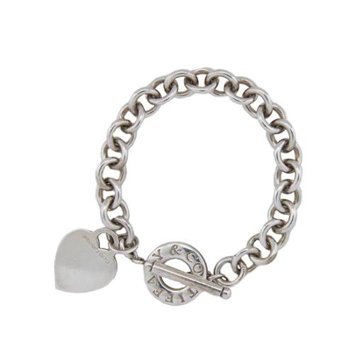 Tiffany & Co. Return to Tiffany Heart Tag Toggle Bracelet 