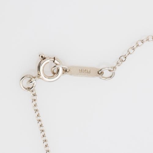 Tiffany & Co. Sterling Silver Notes Round Necklace