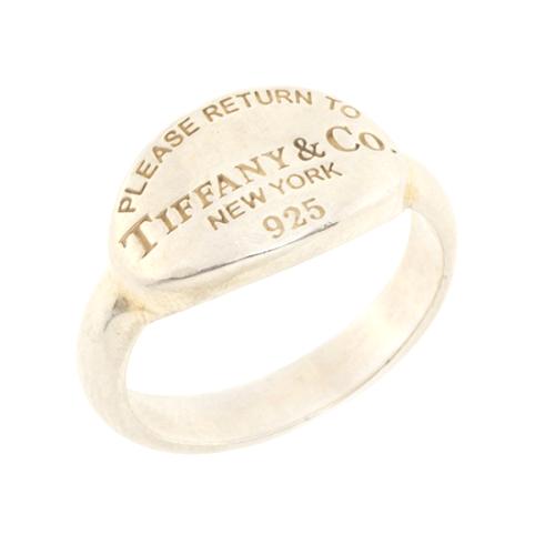 Tiffany & Co Ring. Please Return to Tiffany Sterling Silver 925 Ring. TAG  Signet